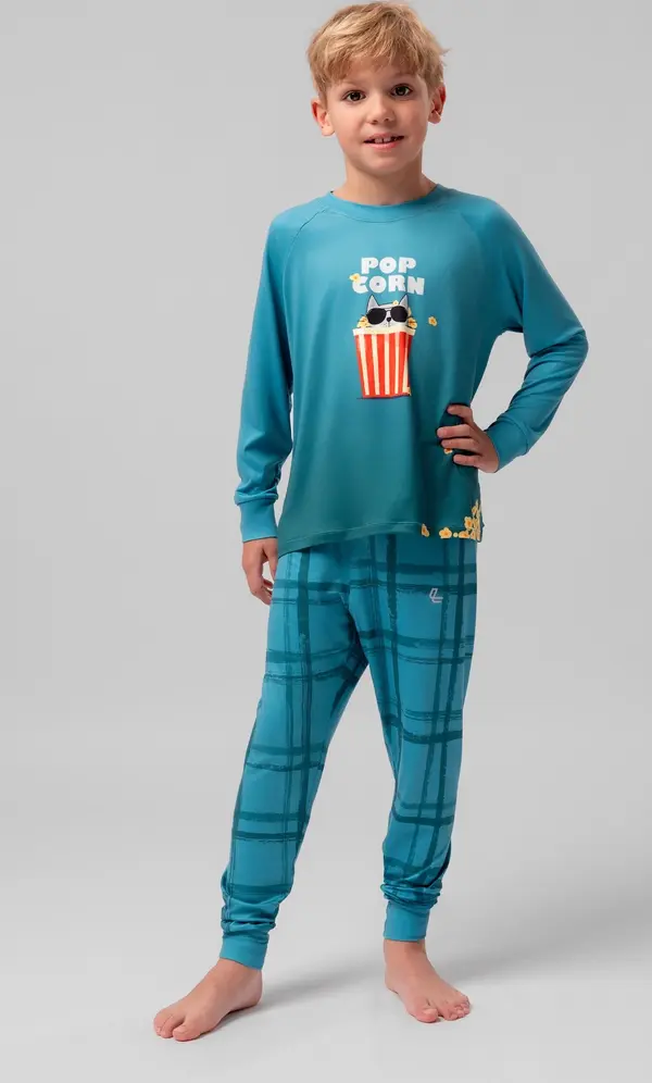 LELOSI LELOSI Otroška pižama Popcorn 110 - 116