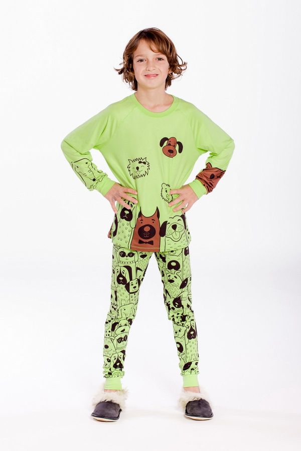 LELOSI LELOSI Otroška pižama Ricky 110 - 116