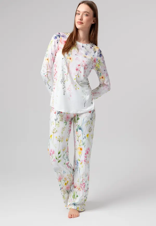 LELOSI LELOSI Pižama Relaxed Floret 2XL