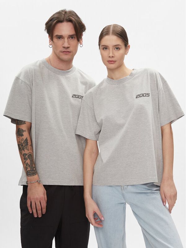 2005 2005 Majica Unisex Basic Tee Siva Relaxed Fit