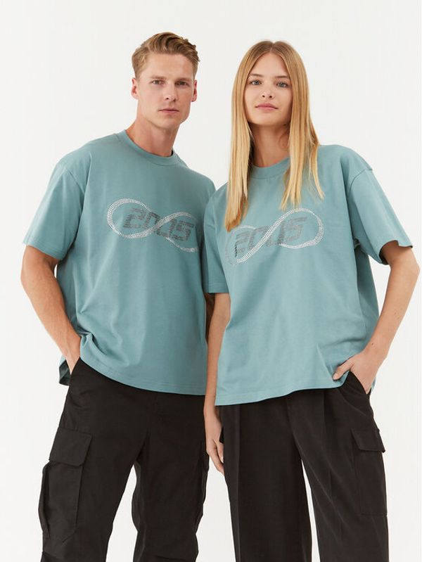 2005 2005 Majica Unisex Forever Tee Turkizna Relaxed Fit