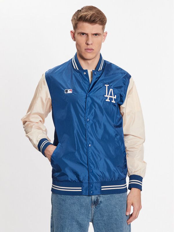 47 Brand 47 Brand Bomber jakna Los Angeles Dodgers Core 47 Drift Track Jacket Modra Regular Fit