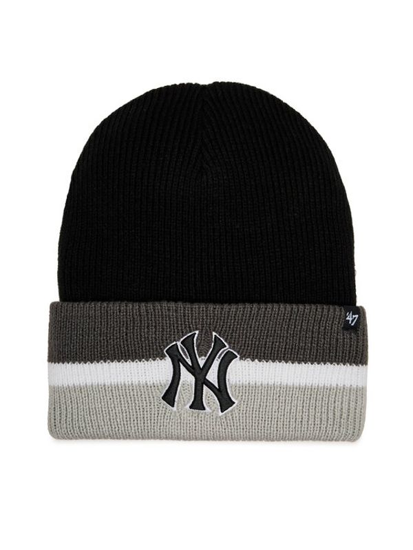 47 Brand 47 Brand Kapa MLB New York Yankees Split Cuff 47 B-SPLCC17ACE-BK Črna