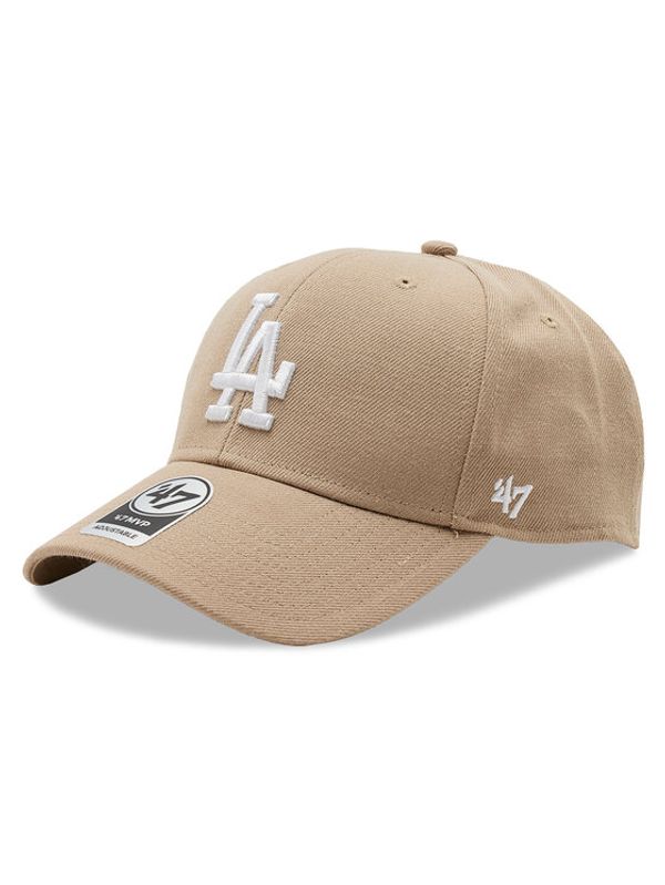 47 Brand 47 Brand Kapa s šiltom Los Angeles Dodgers B-MVPSP12WBP-KHB Bež