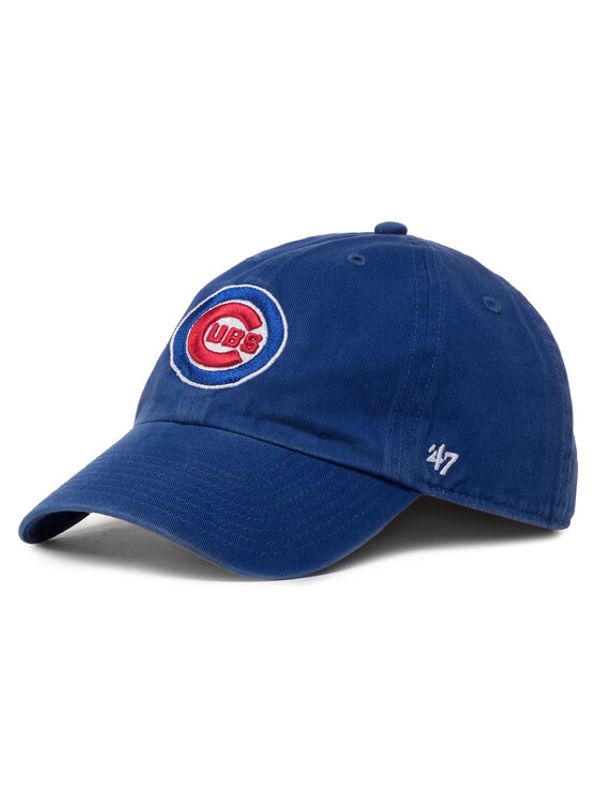 47 Brand 47 Brand Kapa s šiltom Mlb Chicago Cubs '47 Clean Up B-RGW05GWS-RYB Mornarsko modra