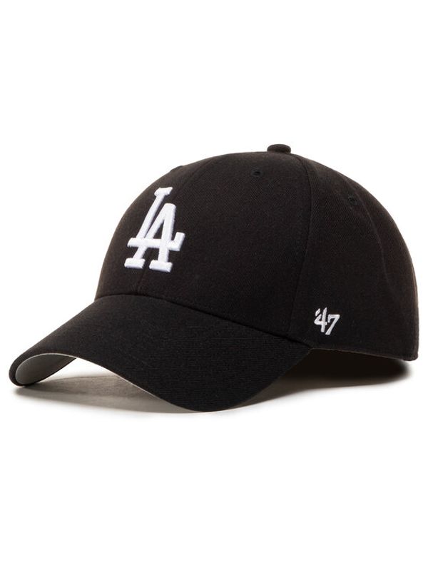 47 Brand 47 Brand Kapa s šiltom Mlb Los Angeles Dodgers '47 Mvp B-MVP12WBV-BKJ Črna