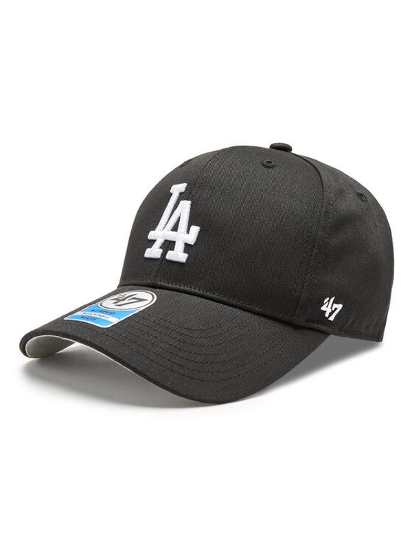 47 Brand 47 Brand Kapa s šiltom MLB Los Angeles Dodgers Raised Basic '47 MVP B-RAC12CTP-BKA Črna