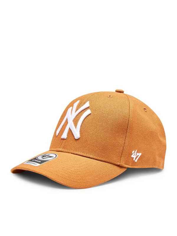 47 Brand 47 Brand Kapa s šiltom MLB New York Yankees '47 MVP SNAPBACK B-MVPSP17WBP-BO Oranžna