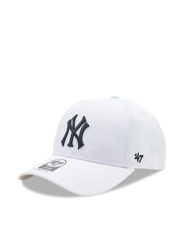 47 Brand 47 Brand Kapa s šiltom MLB New York Yankees '47 MVP SNAPBACK B-MVPSP17WBP-WHM Bela