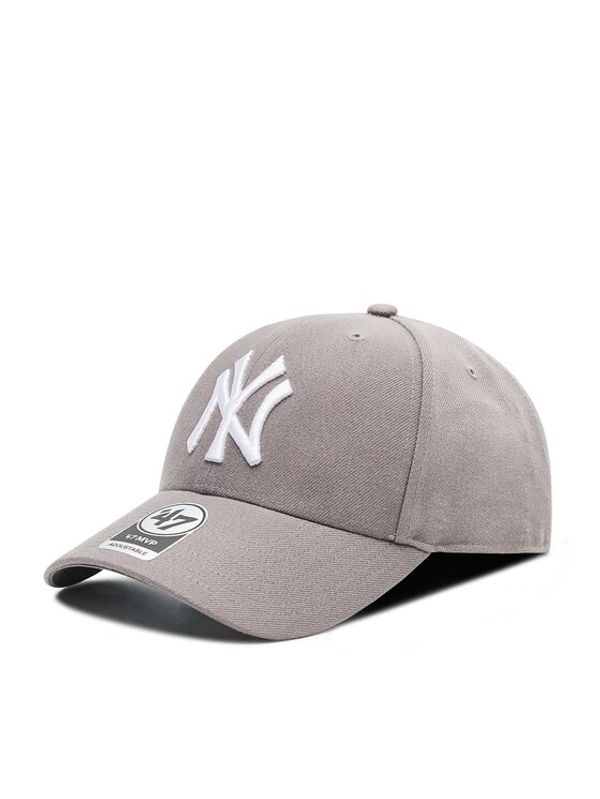 47 Brand 47 Brand Kapa s šiltom Mlb New York Yankees B-MVPSP17WBP-DY Siva