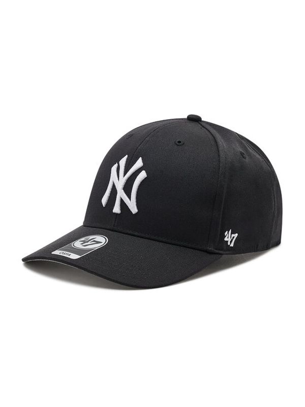 47 Brand 47 Brand Kapa s šiltom Mlb New York Yankees B-RAC17CTP-BK Črna
