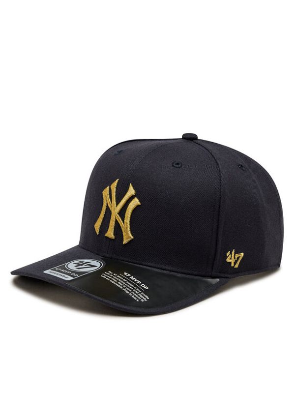 47 Brand 47 Brand Kapa s šiltom MLB New York Yankees Cold Zone Metallic 47 B-CLZMT17WBP-NYA Mornarsko modra