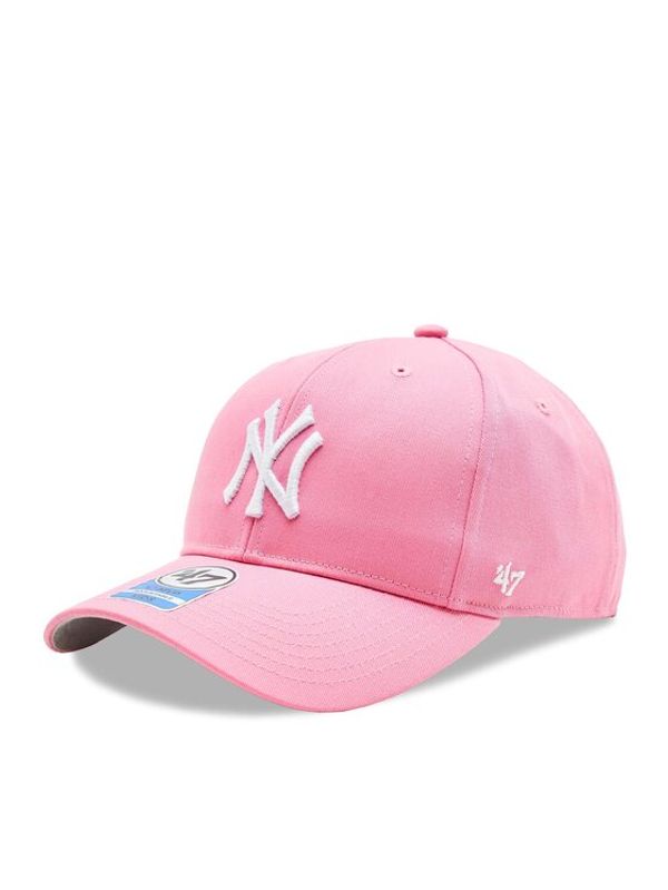 47 Brand 47 Brand Kapa s šiltom MLB New York Yankees Raised Basic '47 MVP B-RAC17CTP-RSA Roza