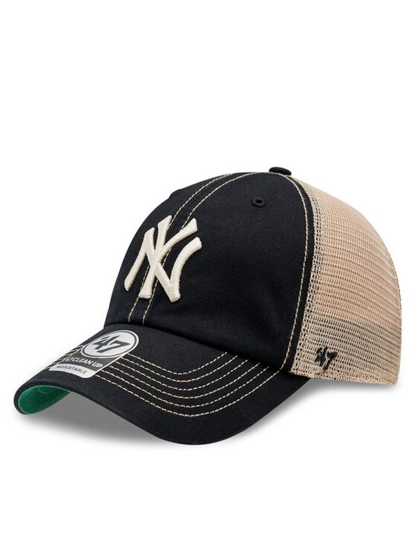 47 Brand 47 Brand Kapa s šiltom Mlb New York Yankees TRWLR17GWP Črna