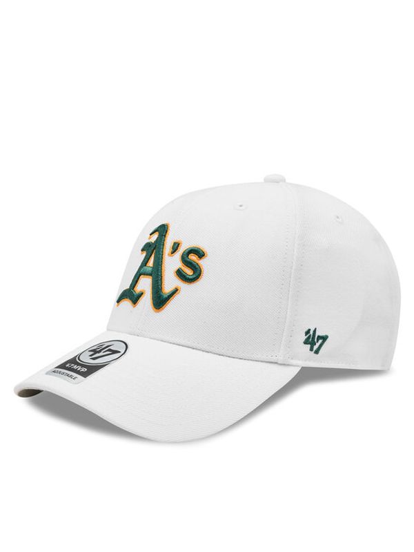 47 Brand 47 Brand Kapa s šiltom Mlb Oakland Athletics '47 Mvp B-MVP18WBV-WHA Bela