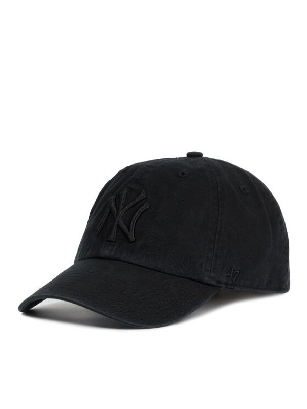 47 Brand 47 Brand Kapa s šiltom New York Yankees 47 B-RGW17GWSNL-BKF Črna