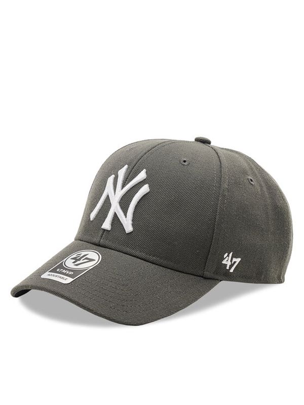 47 Brand 47 Brand Kapa s šiltom New York Yankees Mvp B-MVPSP17WBP-CC Siva