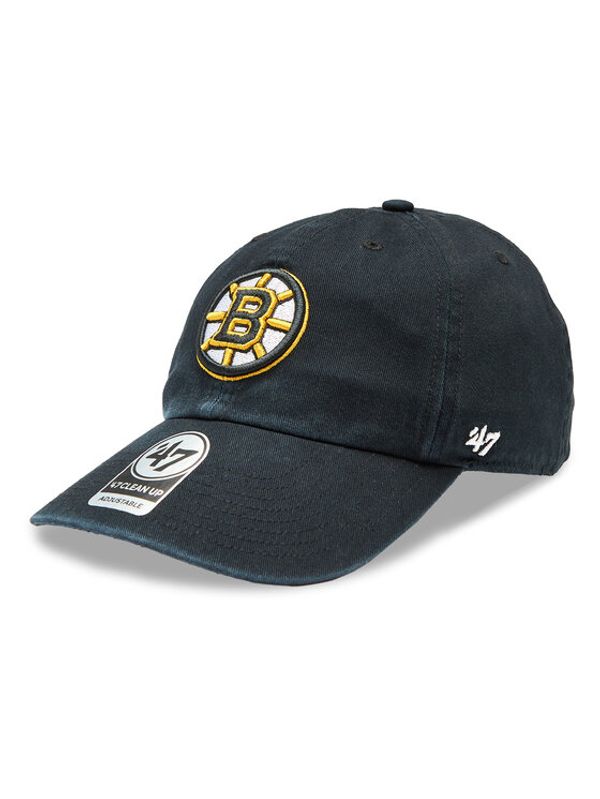 47 Brand 47 Brand Kapa s šiltom NHL Boston Bruins '47 CLEAN UP H-RGW01GWS-BK Črna