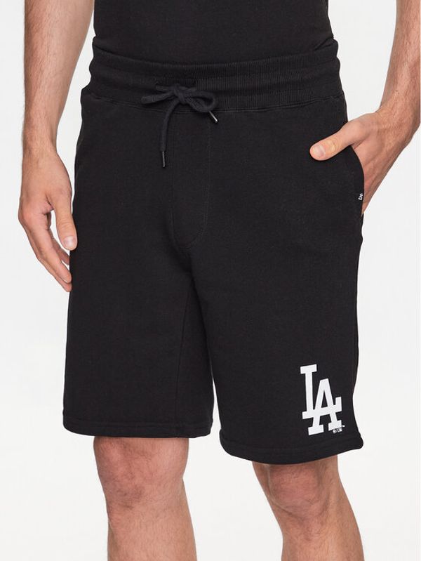 47 Brand 47 Brand Športne kratke hlače Los Angeles Dodgers Imprint 47 Helix Shorts Črna Regular Fit