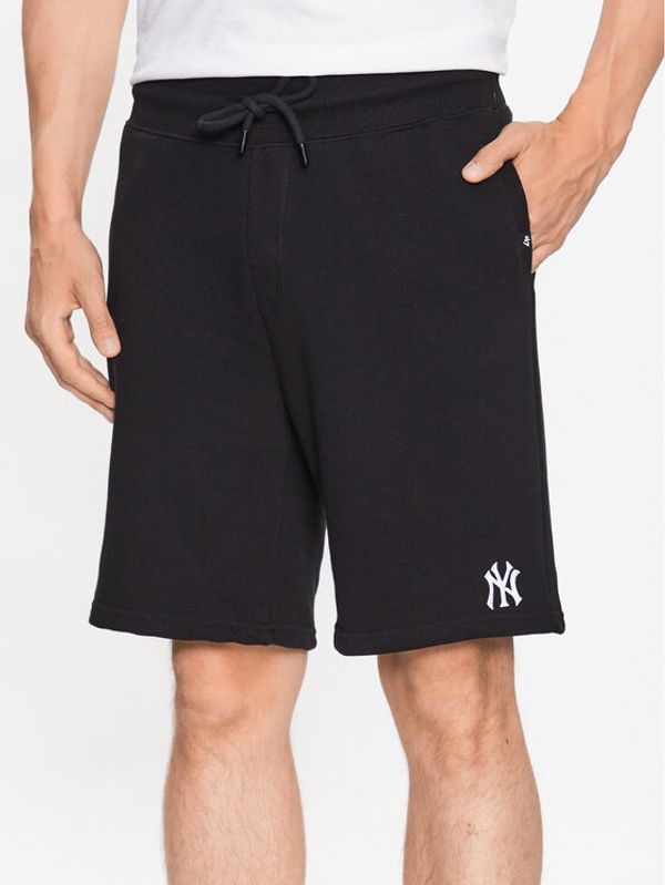 47 Brand 47 Brand Športne kratke hlače New York Yankees Base Runner Emb 47 Helix Shorts Črna Regular Fit