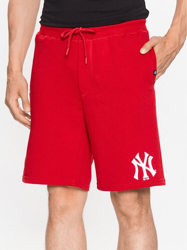 47 Brand 47 Brand Športne kratke hlače New York Yankees Imprint 47 Helix Shorts Rdeča Regular Fit