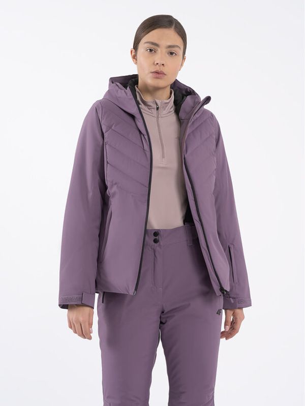 4F 4F Smučarska jakna 4FAW23TJACF122 Vijolična Regular Fit