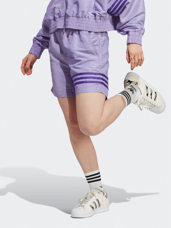 adidas adidas Športne kratke hlače Adicolor Neuclassics Shorts IC5420 Vijolična