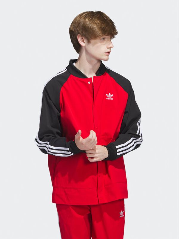 adidas adidas Bomber jakna IC5542 Rdeča Regular Fit