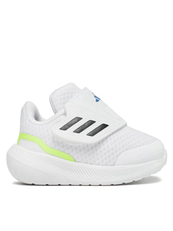 adidas adidas Čevlji RunFalcon 3.0 Hook-and-Loop Shoes IG7276 Bela