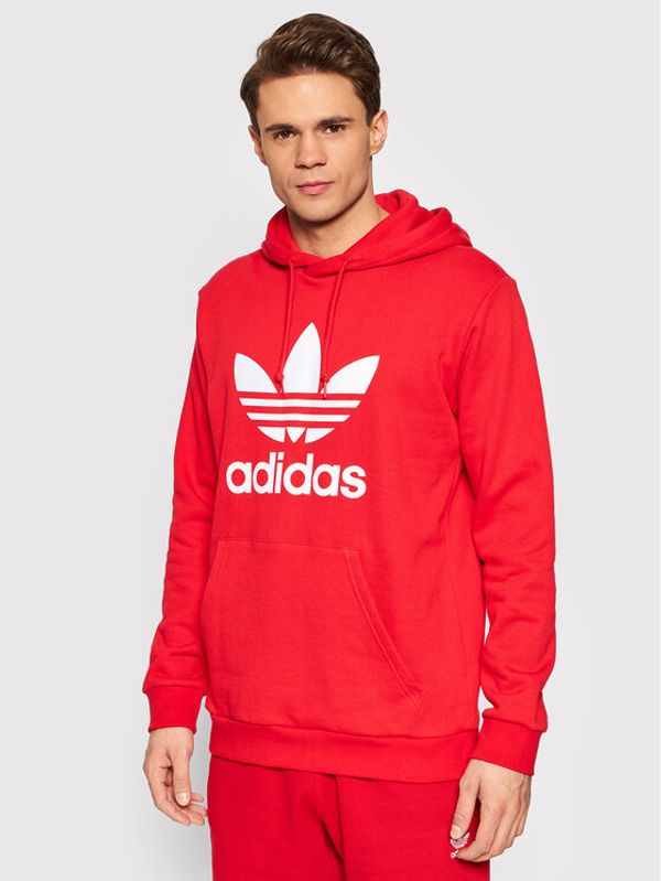 adidas adidas Jopa adicolor Classics Trefoil HE9500 Rdeča Standard Fit