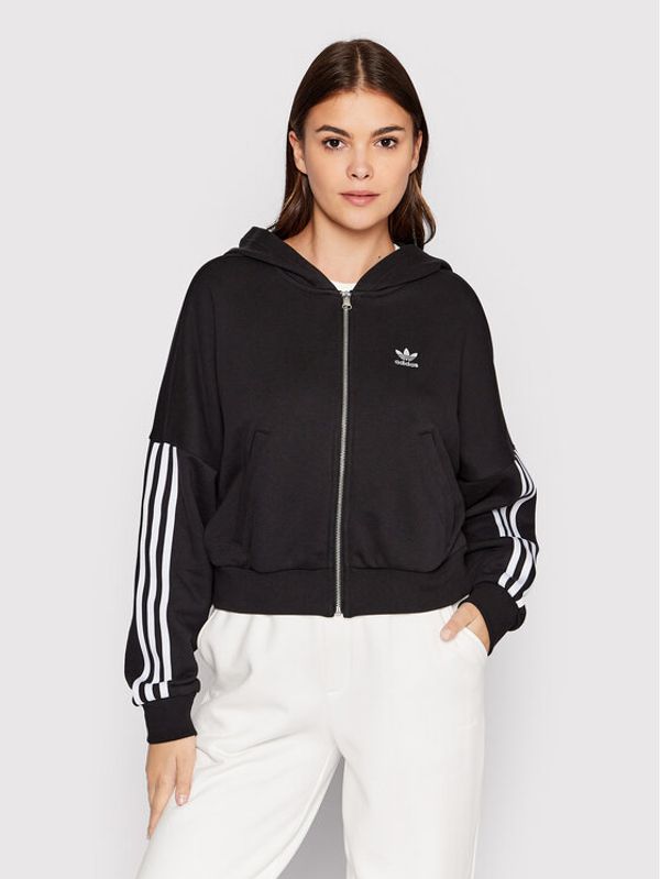 adidas adidas Jopa adicolor HM2130 Črna Loose Fit