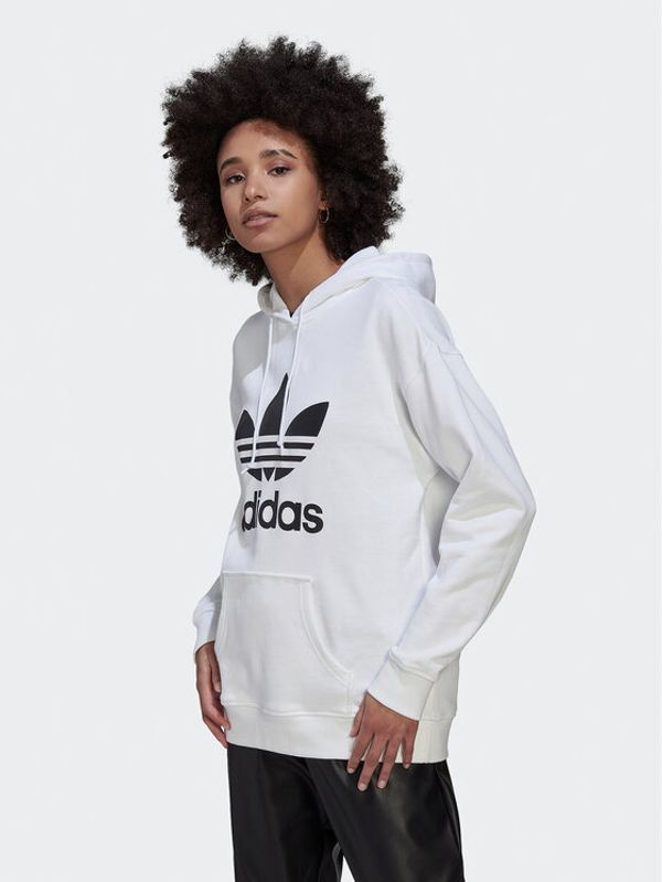 adidas adidas Jopa adicolor Trefoil HN8329 Bela Regular Fit