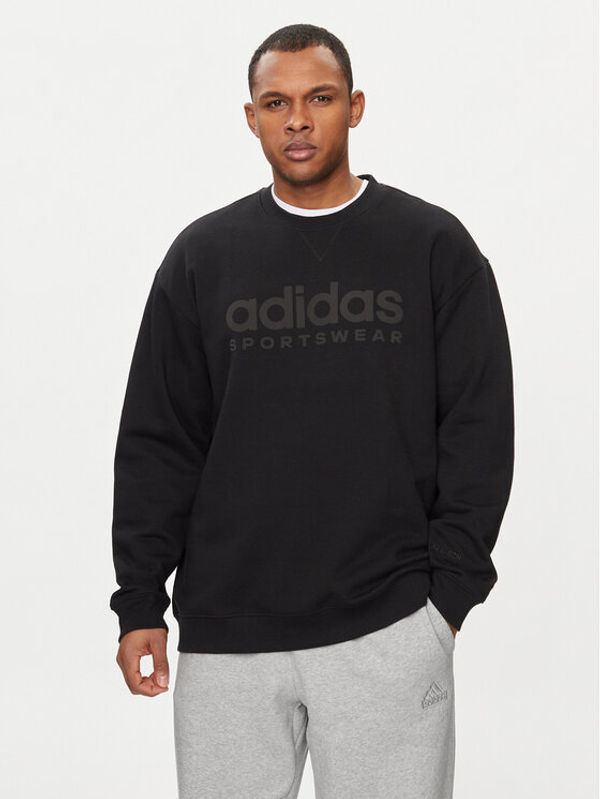 adidas adidas Jopa ALL SZN Fleece Graphic IW1190 Črna Regular Fit