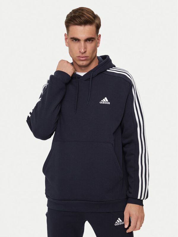 adidas adidas Jopa Essentials Fleece 3-Stripes IJ6473 Mornarsko modra Regular Fit