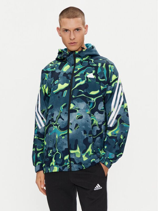 adidas adidas Jopa Future Icons Allover Print IJ8844 Zelena Regular Fit