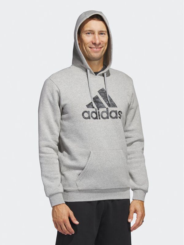 adidas adidas Jopa Sportswear Camo Hoodie HA7210 Siva Regular Fit