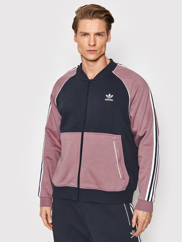 adidas adidas Jopa Sst Fleece Track HC2081 Mornarsko modra Regular Fit