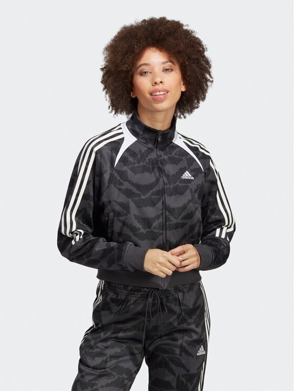 adidas adidas Jopa Tiro Suit Up Lifestyle Track Top IC6649 Siva Loose Fit