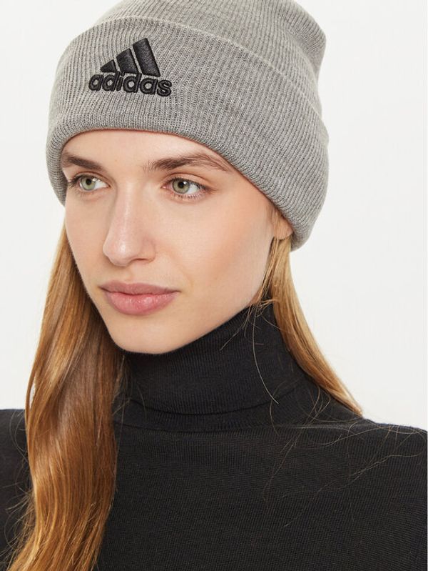 adidas adidas Kapa Logo Beanie IY7665 Siva