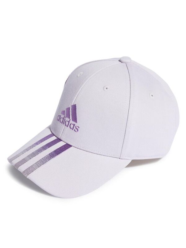 adidas adidas Kapa s šiltom 3-Stripes Fading Baseball Cap IC9705 Vijolična