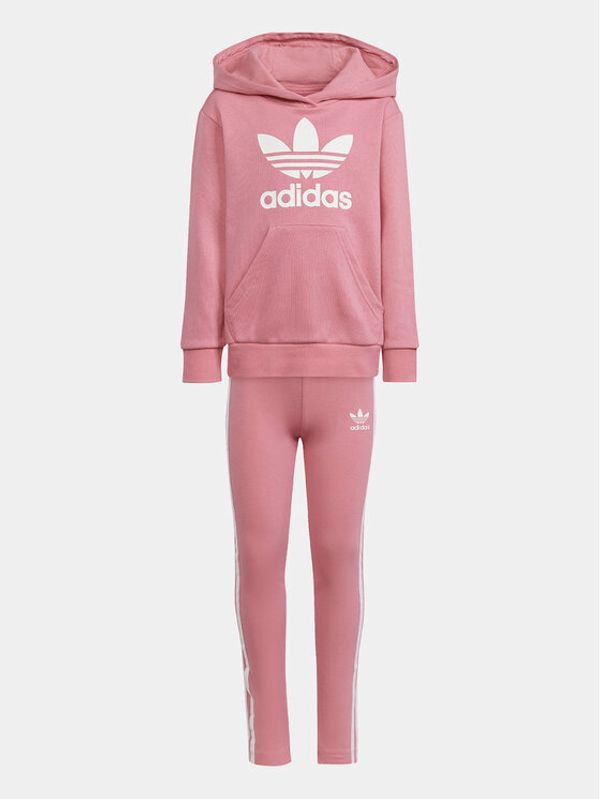 adidas adidas Komplet jopica in legice adicolor IR6910 Roza Slim Fit