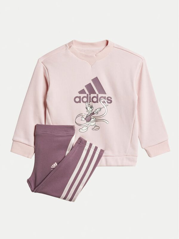 adidas adidas Komplet jopica in legice Disney Minnie and Daisy JG1256 Roza Regular Fit