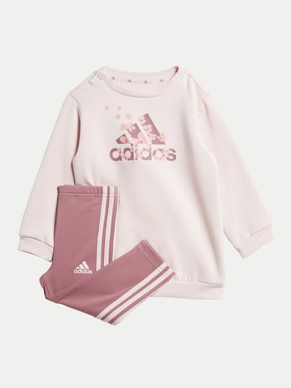 adidas adidas Komplet jopica in legice Essentials Allover Print IV7387 Roza Regular Fit