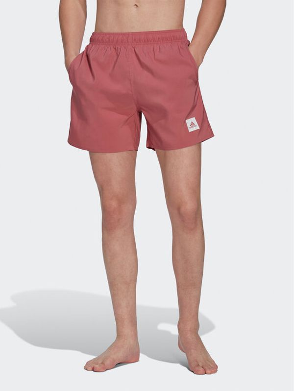 adidas adidas Kopalne hlače Short Length Solid Swim Shorts HT2163 Roza Regular Fit