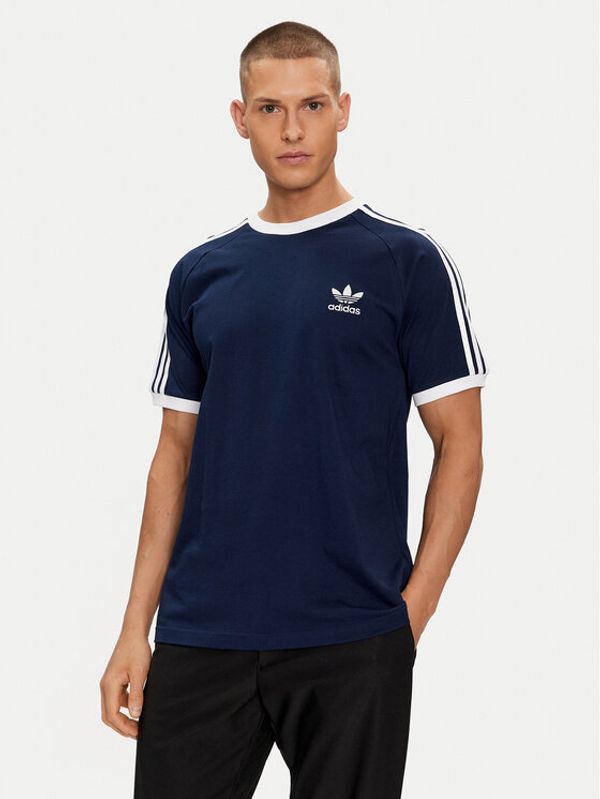 adidas adidas Majica Adicolor Classics 3-Stripes T-Shirt IA4850 Modra Slim Fit