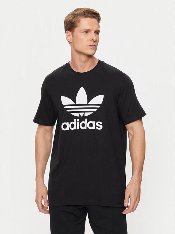 adidas adidas Majica Adicolor Classics Trefoil T-Shirt IA4815 Črna Regular Fit