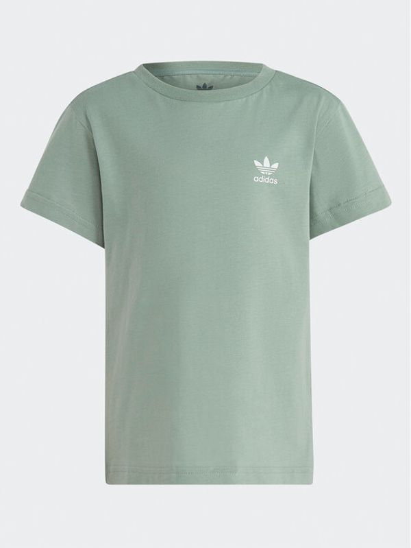 adidas adidas Majica Adicolor T-Shirt IB9906 Zelena Regular Fit