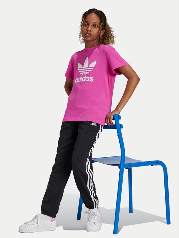 adidas adidas Majica adicolor Trefoil IY7419 Roza Regular Fit