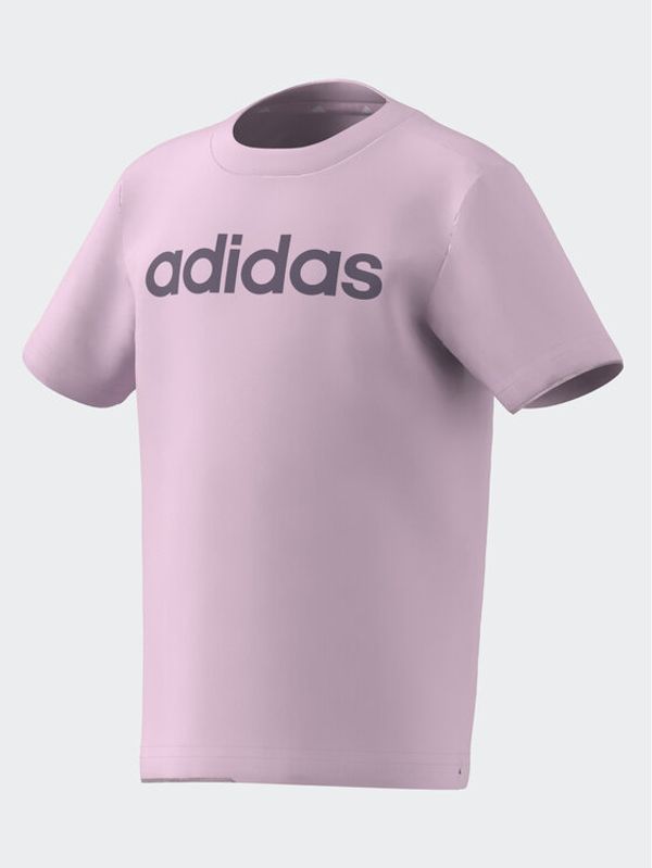 adidas adidas Majica Essentials Lineage T-Shirt IJ6380 Roza Regular Fit