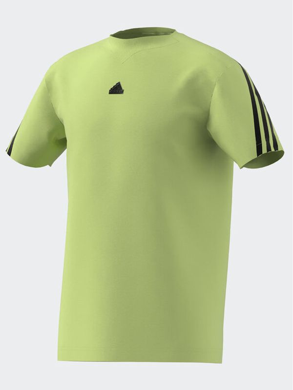 adidas adidas Majica Future Icons 3-Stripes T-Shirt IM0069 Zelena Regular Fit